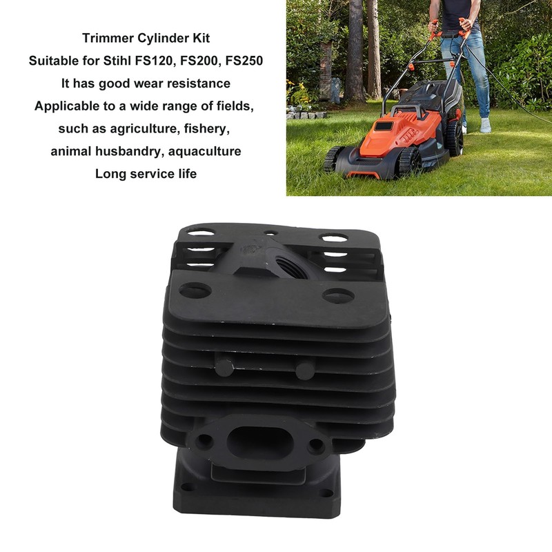 Trimmer Cylinder Kit Iron Wear Resistant High Hardness Cylinder Spark