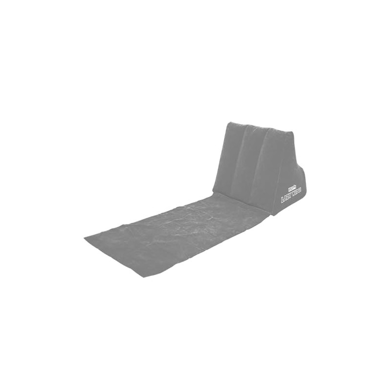 Oliphant Lazy Wedge Beach Lounger with Inflatable Backrest in Grey
