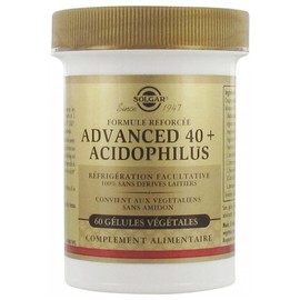 Solgar Advanced 40+ Acidophilus 60 Vegetable Capsules