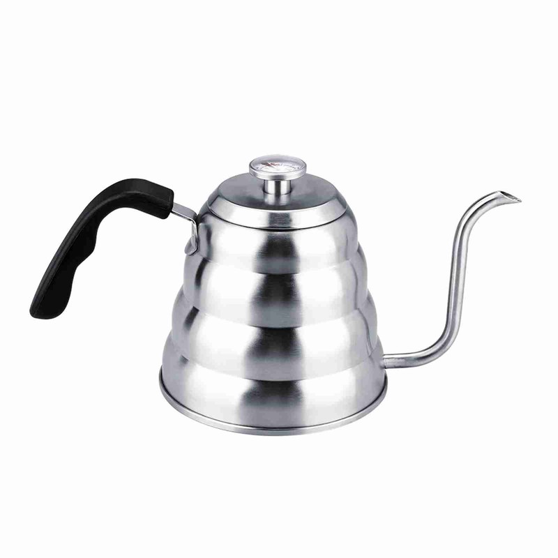 304 Stainless Steel Pour Over Coffee Gooseneck Kettle Teapot with