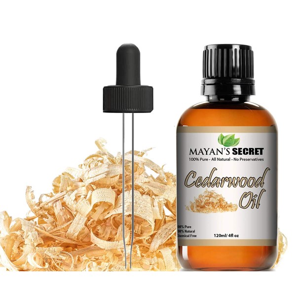 Cedarwood Essential Oil - 100% Pure Therapeutic Grade for Sleep, Hair