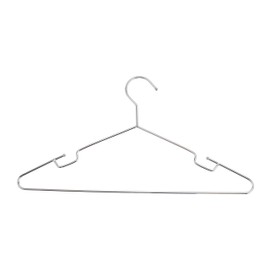 UNIWARE Heavy Metal Clothes Hangers, Set of 30