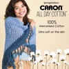 Caron Caron All Day Cotton - 3 Pack of 173 Yards/3.52 oz Mauve 100% Mercerized Cotton Yarn