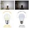 AIELIT LED 25 Watt Equivalent Frosted Light Bulbs, Daylight White