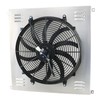 HKAUTOPART Performance Aluminium Radiator Shroud + 16 Inch Fan for
