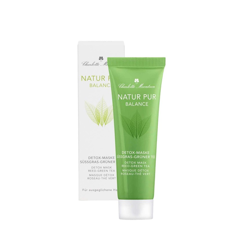 Charlotte Meentzen - Natur Pur Balance - Detox-Maske Süßgras-Grüner Tee