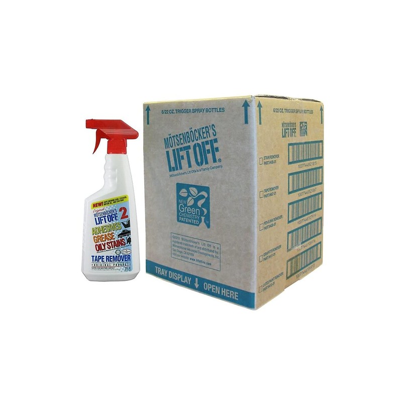 Motsenbocker's Lift-Off 40701 No. Tape/Stain Remover, 22oz Trigger Spray