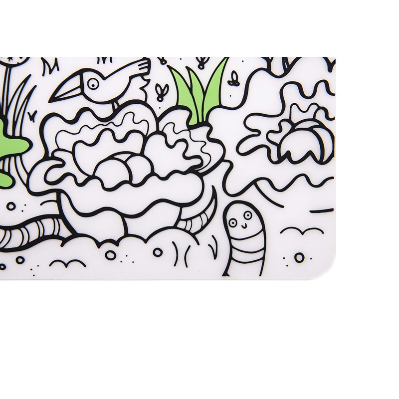 modern-twist 10 x 14 Reusable, Waterproof Coloring Mark-Mat Sheet for