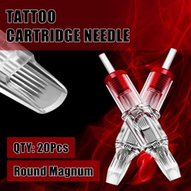 NAQASE 9RM 20Pcs 12# Round Magnum