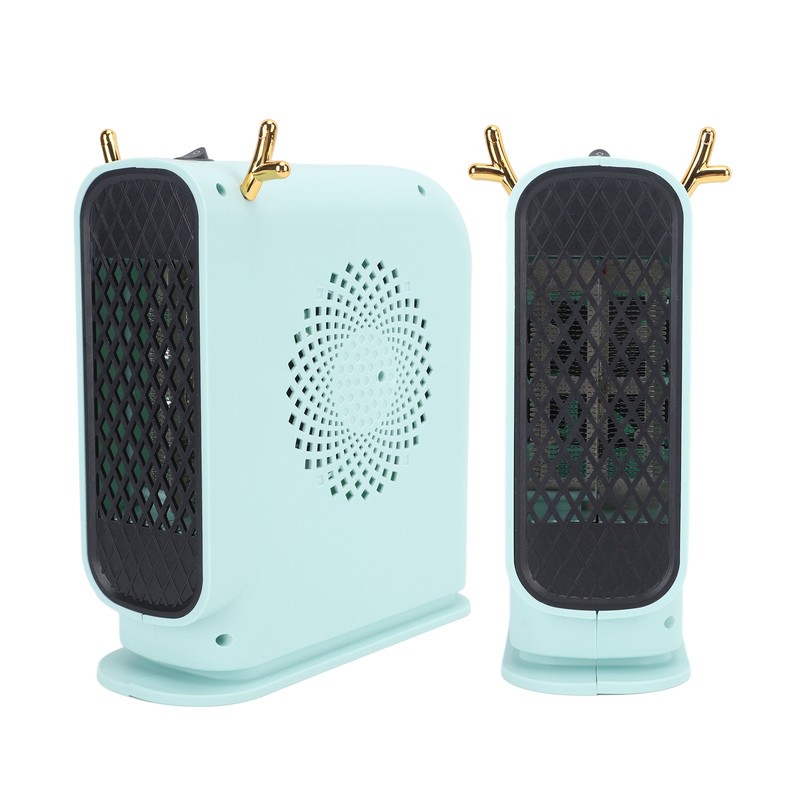 Portable Electric Heater Fast Heating Safe Silent Compact Desk Heater