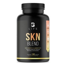 Complejo Para La Piel De 180 Cáps Colag. Tipo I Y III. Skn Blend. B Life                                                                              