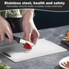 Titan Chopping Board for Kitchen, 304 Stainless Steel, Double-Sided, Guarantees
