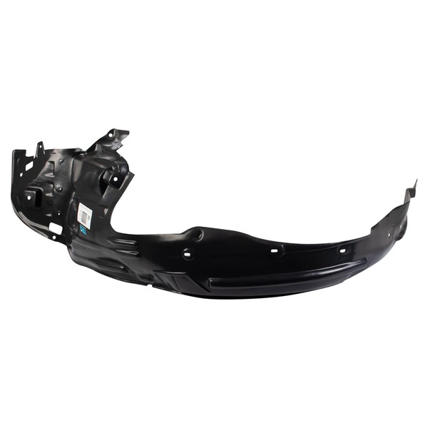TRQ Front Left Inner Fender Liner Black Drivers Side Compatible