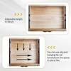 Humyoun 24 Pcs Metal Adjustable File Cabinet Rails Set Include