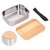 Bento Lunch Box 304 Stainless Steel Secure Bento Boxes with
