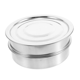 Gatuida 1 Set Stackable Sprouting Kit for Broccoli and Alfalfa Stainless Steel Germination Trays with Lid Efficient Growing for Home Commercial Use Compact Design for Space Saving