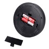 Black Dome Dummy CCTV Camera - Fake Security Camera for Crime Prevention & Deterrence, Easy to Install Surveillance 3ea