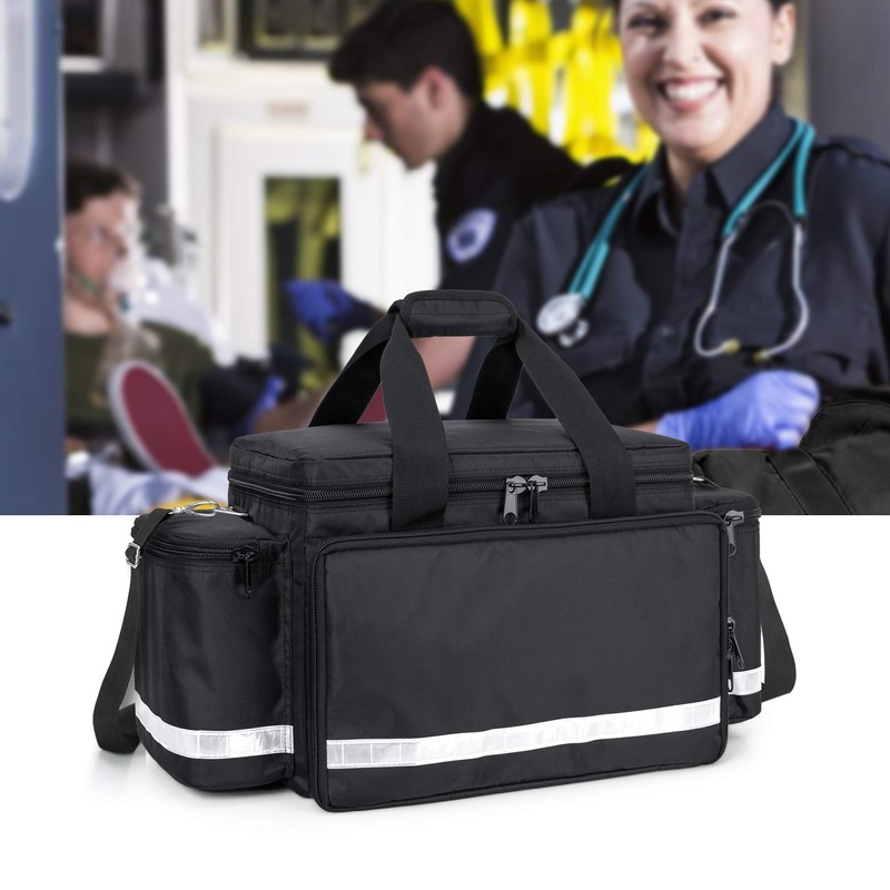 Trunab First Aid Bag Empty Medical Duffel First Responder Trauma