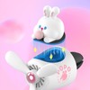2 Pieces Car Air Fresheners, Cute Bear Pilot Car Diffuser,