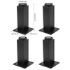 4pcs Aluminum Alloy Adjustable Feet Sofa Bed Foot Legs Support