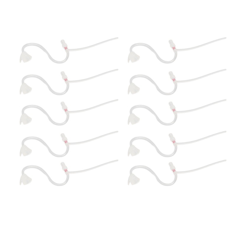 10PCS Hearing Device Sound Tube Magnify Sound Compact Plastic Replacement