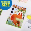 GOZINA 74 PCS Cute Animal Stickers for Children Include 24