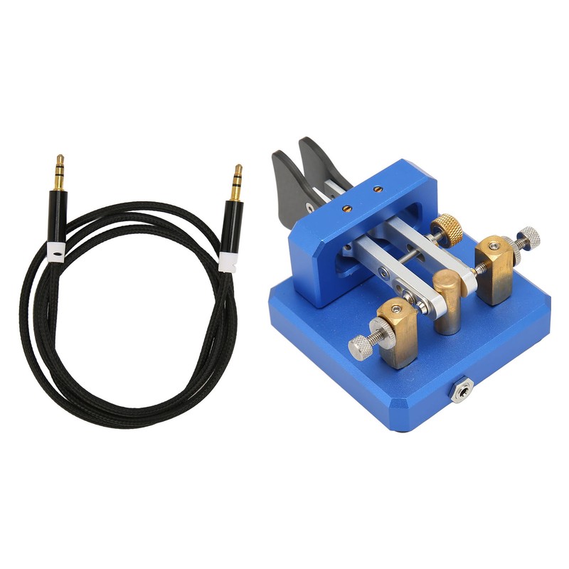 Morse Code Key Double Paddle Automatic Shortwave Portable CW Morse