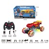 Remote Control Dinosaur Car, 4WD Rotation RC Stunt Car with