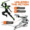 Dumwick T13 Action Figure Set,3D Printed Dummy Robot 13 Action