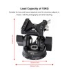 SUNWAYFOTO DT-03 Tilt Head for Monopod and Tripod 33lbs Load