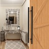 LVYIHAN 48 inch Large Stainless Steel Front Door Handle Double