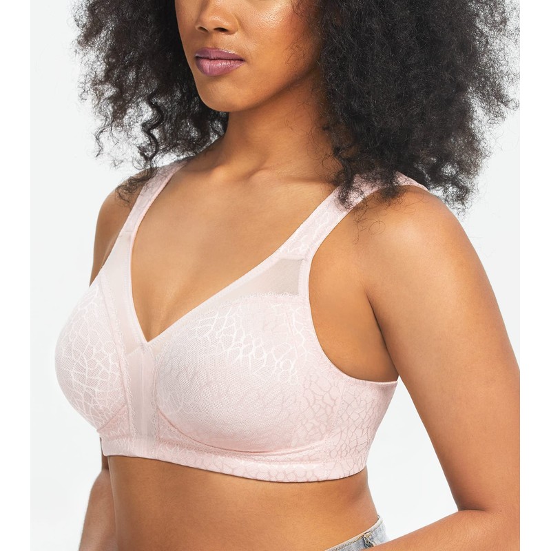 HACI Women's Full Coverage Minimizer Bra Non Padded Wirefree Full