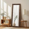 ABSWHLM Full Length Mirror 58"x22" Solid Wood Frame Floor Large