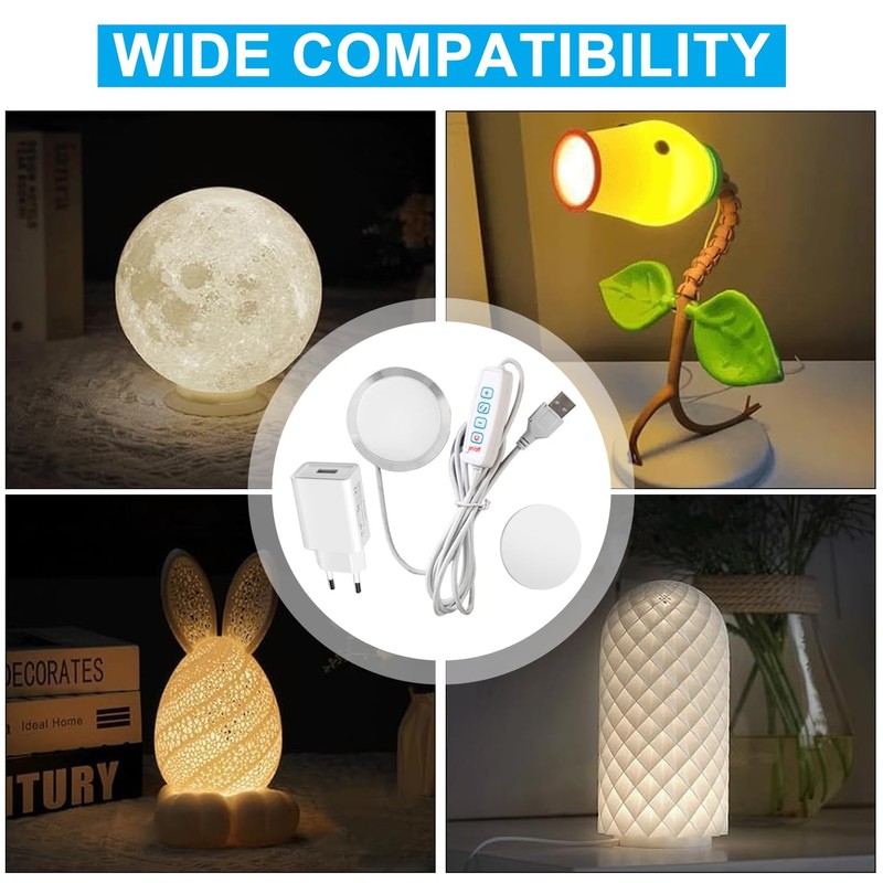 Giantdeer 3D Printer LED Light Kit for Bambu Lab A1/A1mini/P1S/P1P/X1C,