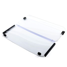 HECASA Clear Windshield Compatible with 1985-1995 Yamaha G2/G9 Models Golf Cart Fold Down Windscreen