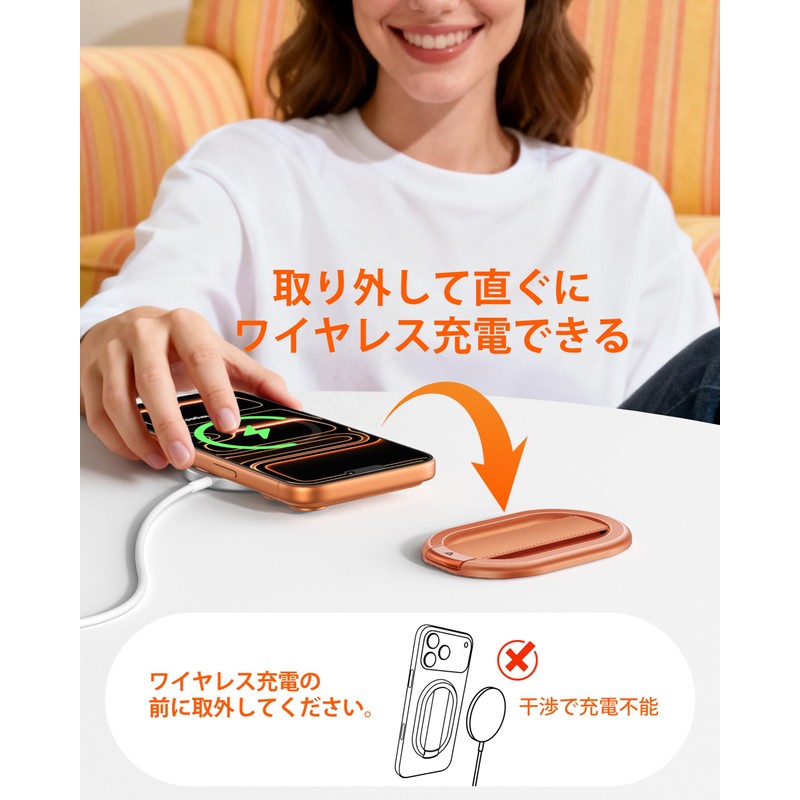 【2025 Top Model & MagGrip Pro】 Andobil Cell Phone Grip