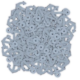 edelkern Decorative Maritime XXL Wooden Anchor Decoration, Pack of 100, Ideal as Decoration, Wooden Decoration, Table Decoration, Craft Accessories, Pendants, DIY