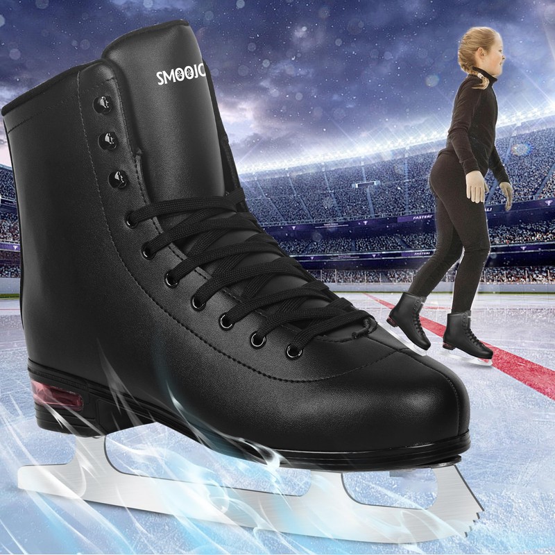 SMOOJOY Figure Ice Skates for Women and Men - Air