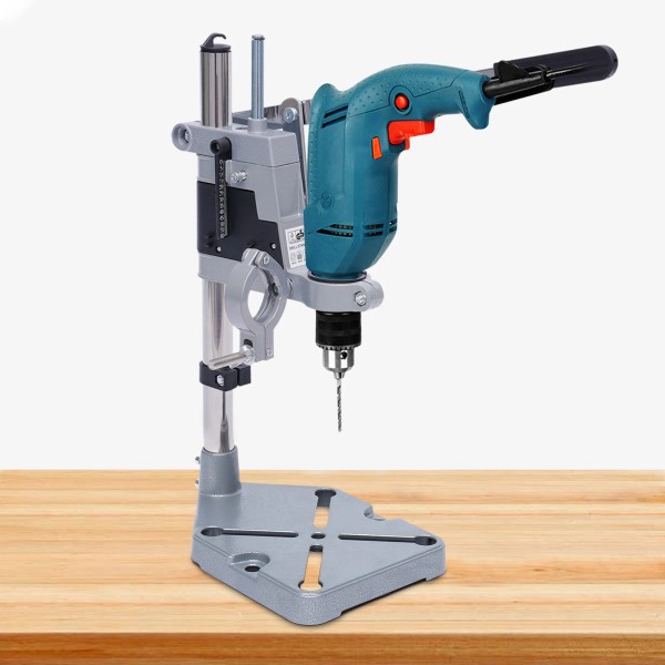 Unbranded Portable Bench Clamp Drill Press Stand Adjustable Drilling Pedestal