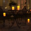 Homemory 8" x 4" Large Waterproof Outdoor Flameless Candles with