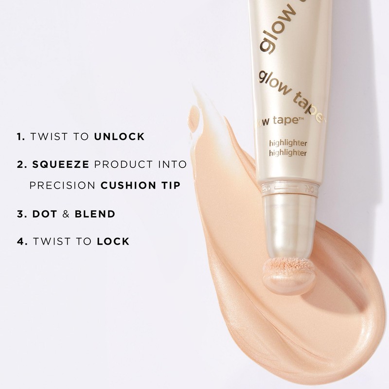 tarte glow tape highlighter - rose glow