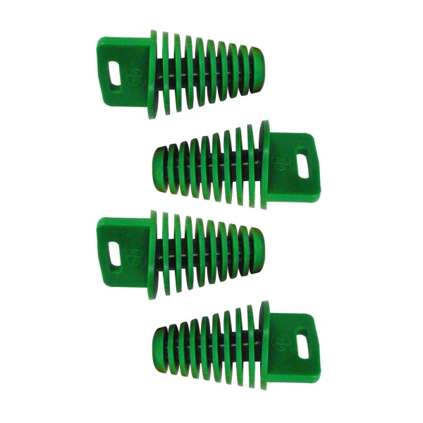 Unbranded/Generic 4x Green Racing Exhaust Pipe Muffler Wash Plug 4