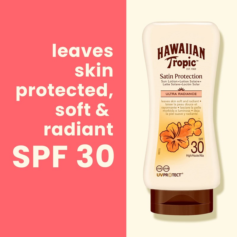 HAWAIIAN TROPIC - Satin Protection | Sun Lotion with Mango