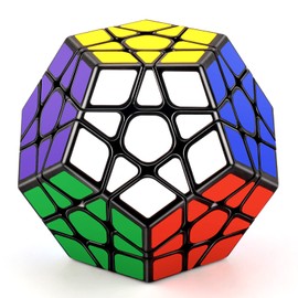 TOYESS Megaminx Cube, Dodecahedron Speed Cube 3x3, Special Shaped Puzzle Cube, Stocking Filler for Boys and Girls
