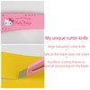 priming water Unique and lovely Kitty utility knife (large size)