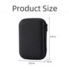 2.5 Inch External Hard Drive Case Shockproof Hard Shell Black