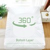 Mattress Topper Full Size, Extra Thick Viscose Bamboo Pillow Top