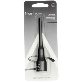 Almay Liquid Eyeliner, Black [221] 0.1 oz (Pack of 6)