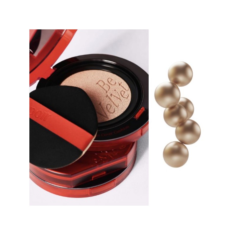 ESPOIR Be Velvet Cover Cushion Mini 4.5, Shade:Ivory