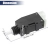 X AUTOHAUX Left Right Door Lock Latch Actuator Fit for